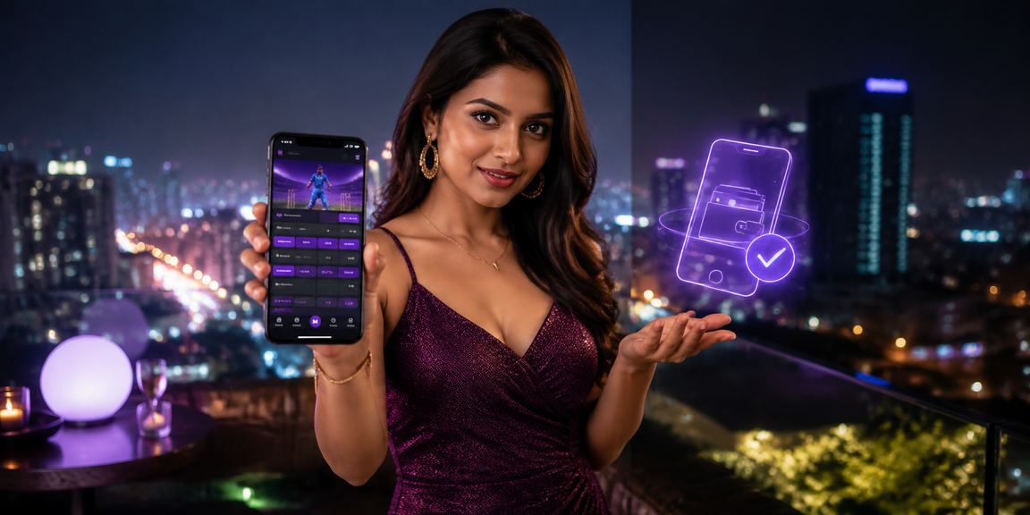Mobile user performing UPI payment in India